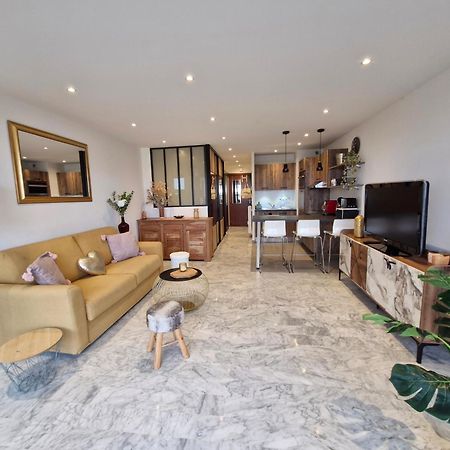 Sunny And Cosy Sea View Studio Antibes Exteriér fotografie