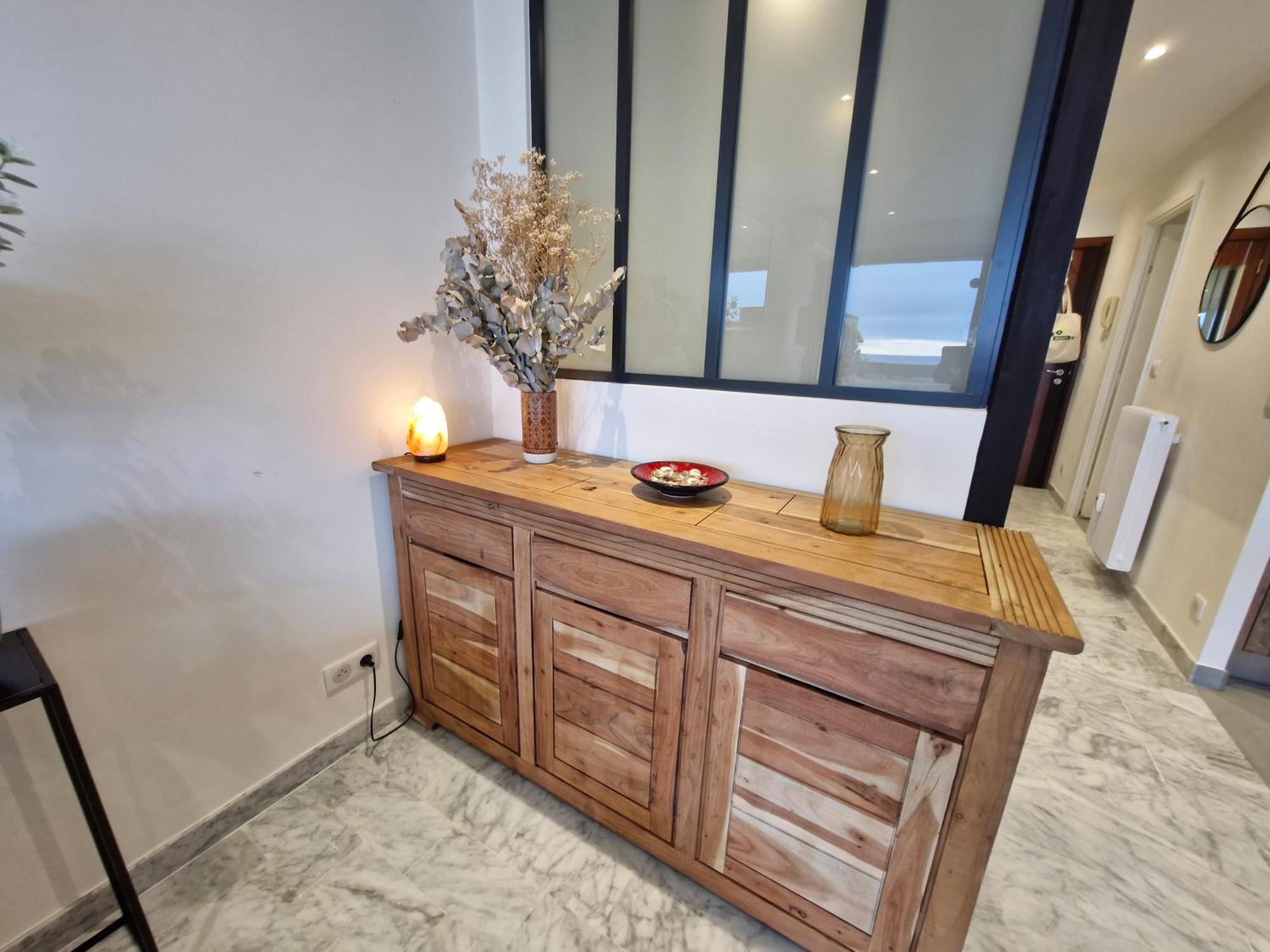 Sunny And Cosy Sea View Studio Antibes Exteriér fotografie